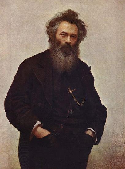Ivan Kramskoi Ivan Shishkin, oil painting picture